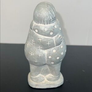 Vintage 1999 Isabel Bloom Children Hugging Elegant Gray Art Sculpture